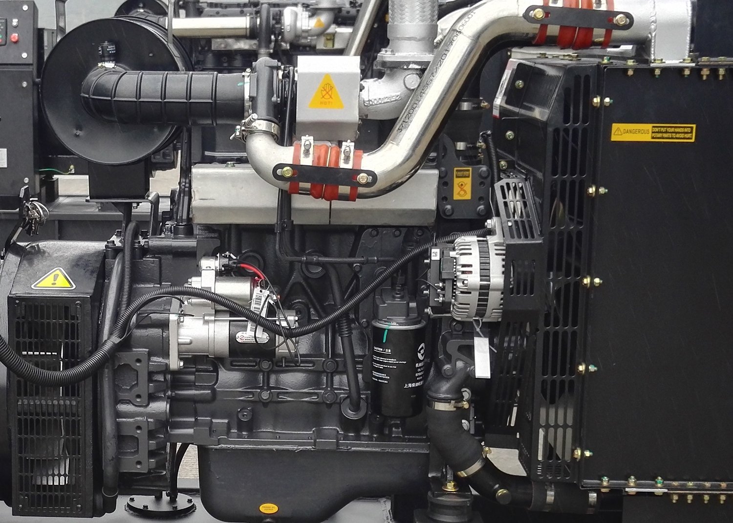 डीजल इंजन 60kVA के लिए चीन जनरेटर सेट
